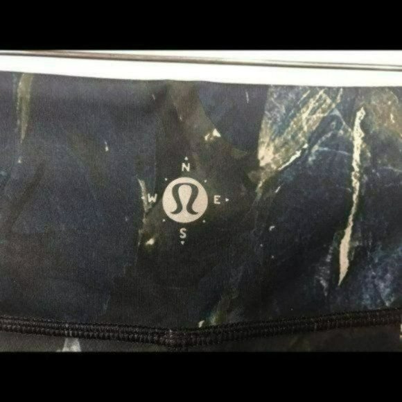 Lululemon Wander Onder Pant Blue Wanderlust Limited Edition, Size 8 New - Picture 4 of 7